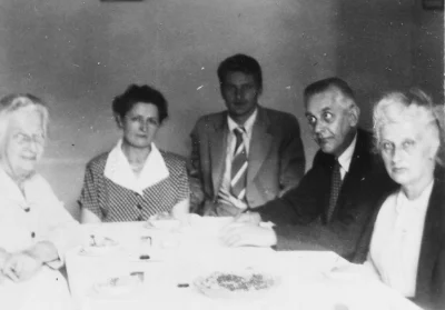 At the Pawlowicz's in Rio in 1949.