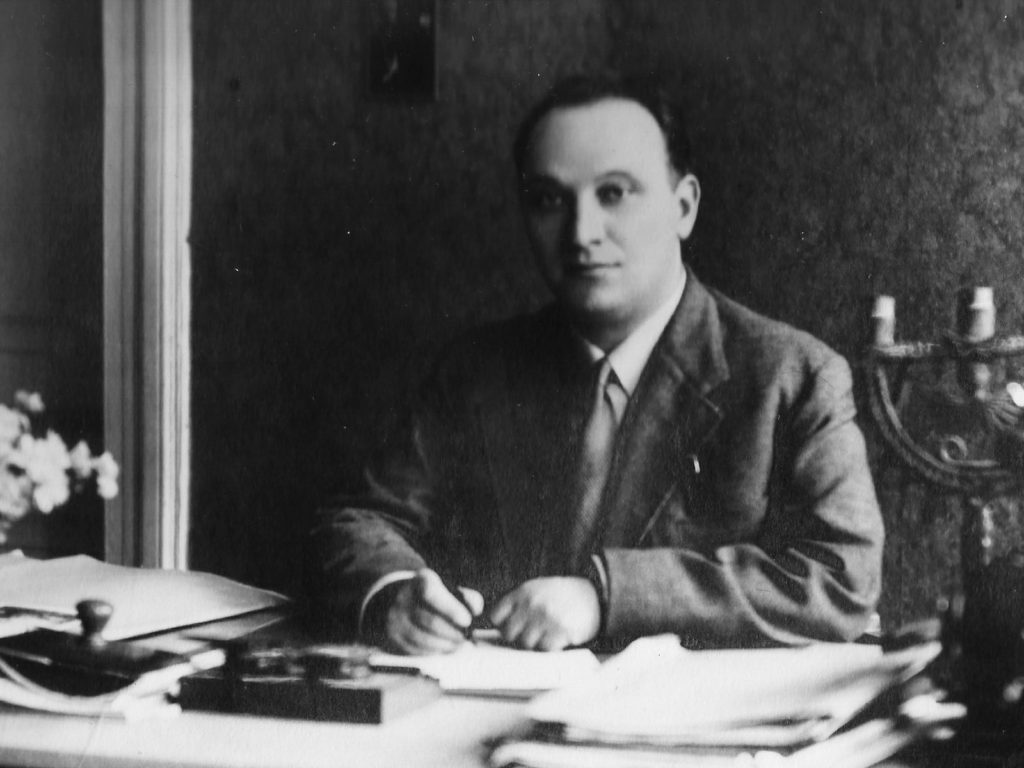 Bohdan Pawłowicz in Lwów, 1935